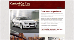 Desktop Screenshot of camfordcarcare.com